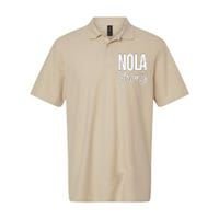 2025 Nola Always Never Forget New Orleans Strong Softstyle Adult Sport Polo