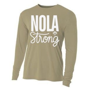 2025 Nola Always Never Forget New Orleans Strong Cooling Performance Long Sleeve Crew