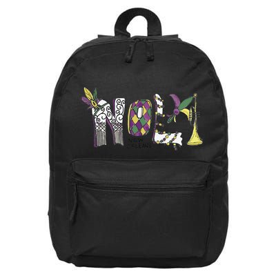 2025 Nola Always Never Forget New Orleans Strong 16 in Basic Backpack