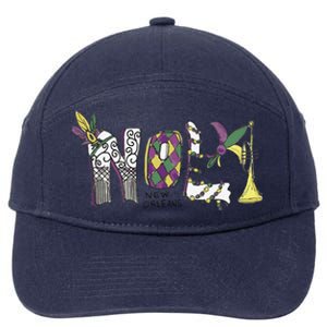 2025 Nola Always Never Forget New Orleans Strong 7-Panel Snapback Hat