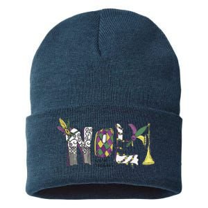 2025 Nola Always Never Forget New Orleans Strong Sustainable Knit Beanie