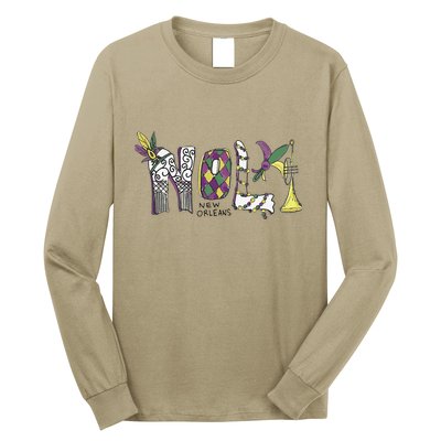 2025 Nola Always Never Forget New Orleans Strong Long Sleeve Shirt