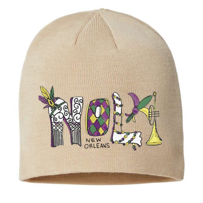 2025 Nola Always Never Forget New Orleans Strong Sustainable Beanie