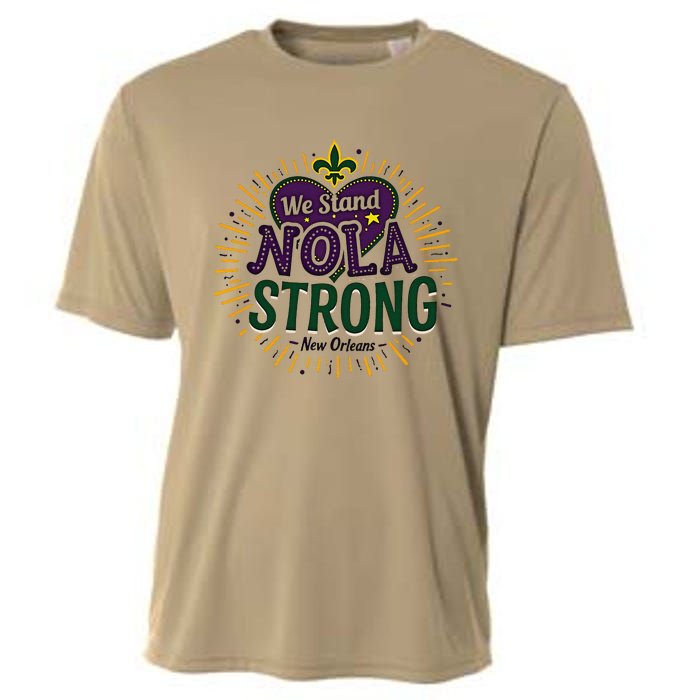 2025 Nola Always Never Forget New Orleans Strong Cooling Performance Crew T-Shirt