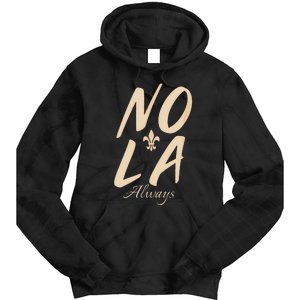 2025 Nola Always Never Forget New Orleans Strong Tie Dye Hoodie