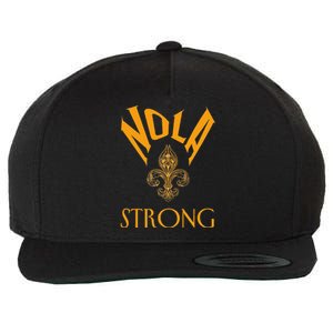 2025 Nola Always Never Forget New Orleans Strong Wool Snapback Cap