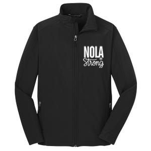 2025 Nola Always Never Forget New Orleans Strong Core Soft Shell Jacket