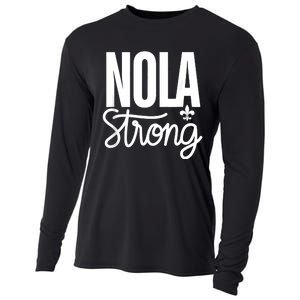 2025 Nola Always Never Forget New Orleans Strong Cooling Performance Long Sleeve Crew