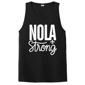 2025 Nola Always Never Forget New Orleans Strong PosiCharge Competitor Tank