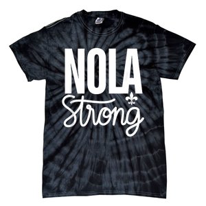 2025 Nola Always Never Forget New Orleans Strong Tie-Dye T-Shirt