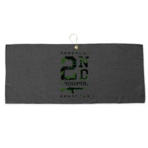 2nd Amendment Large Microfiber Waffle Golf Towel