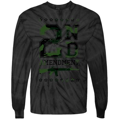2nd Amendment Tie-Dye Long Sleeve Shirt