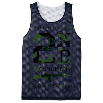 2nd Amendment Mesh Reversible Basketball Jersey Tank