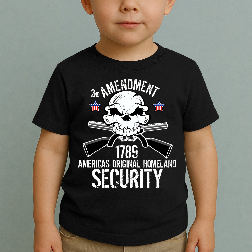 2nd Amendment 1789 Homeland Security Toddler T-Shirt