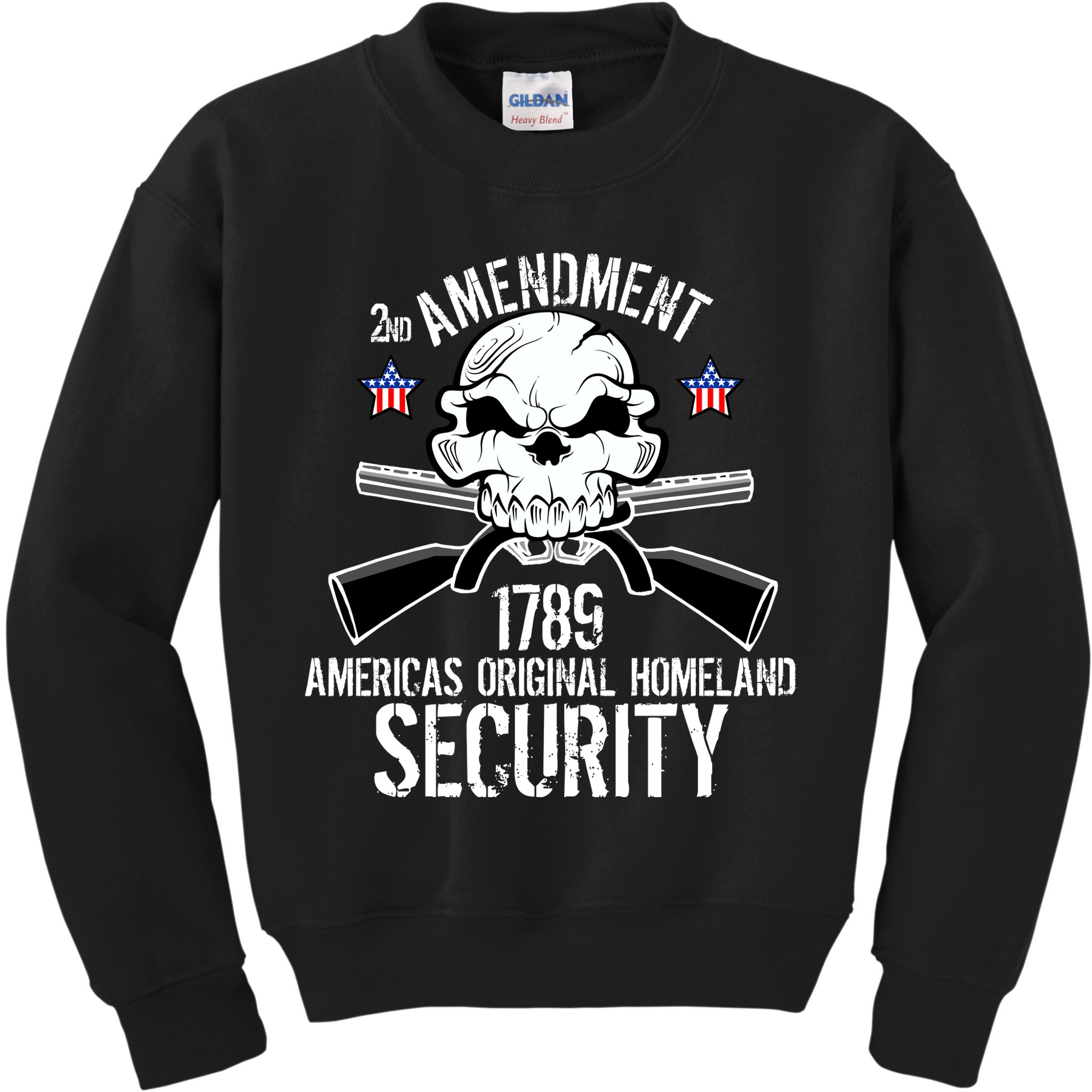 2nd Amendment 1789 Homeland Security Kids Sweatshirt