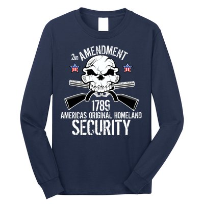 2nd Amendment 1789 Homeland Security Long Sleeve Shirt