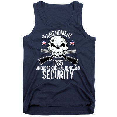 2nd Amendment 1789 Homeland Security Tank Top