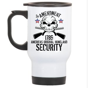 2nd Amendment 1789 Homeland Security Stainless Steel Travel Mug