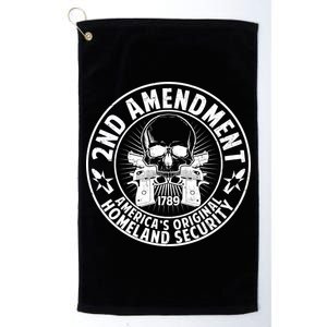 2nd Amendment America's Original Homeland Security Platinum Collection Golf Towel