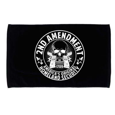 2nd Amendment America's Original Homeland Security Microfiber Hand Towel