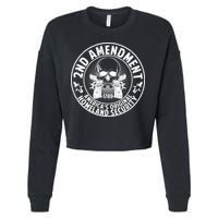 2nd Amendment America's Original Homeland Security Cropped Pullover Crew