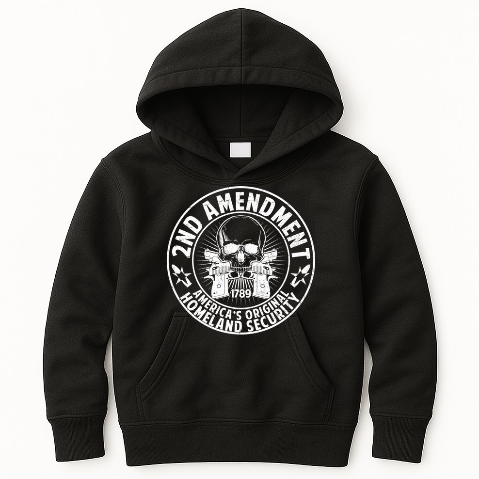 2nd Amendment America's Original Homeland Security Kids Hoodie