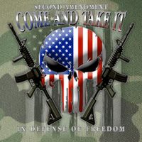 2nd Amendment Come And Take It In Defense Of Freedom Legacy Tie Dye Trucker Hat