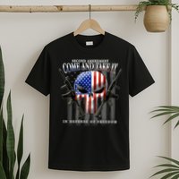 2nd Amendment Come And Take It In Defense Of Freedom T-Shirt