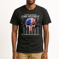 2nd Amendment Come And Take It In Defense Of Freedom Tall T-Shirt