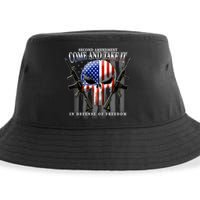 2nd Amendment Come And Take It In Defense Of Freedom Sustainable Bucket Hat