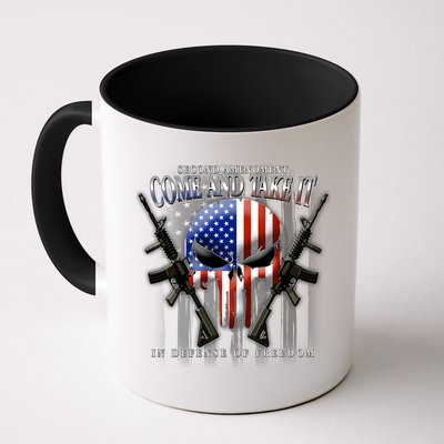 2nd Amendment Come And Take It In Defense Of Freedom Mug