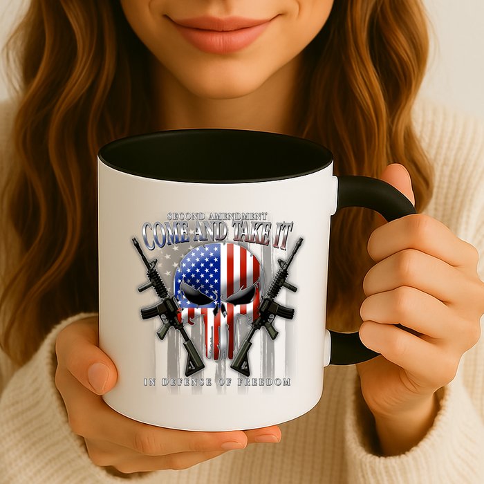 2nd Amendment Come And Take It In Defense Of Freedom Mug