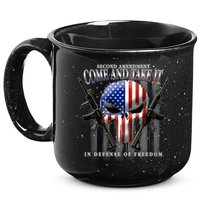 2nd Amendment Come And Take It In Defense Of Freedom 15oz Campfire Ceramic Mug