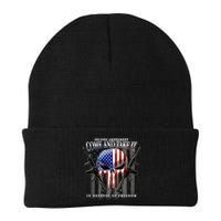 2nd Amendment Come And Take It In Defense Of Freedom Beanie