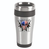 2nd Amendment Come And Take It In Defense Of Freedom 16oz Travel Tumbler