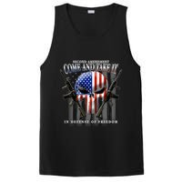 2nd Amendment Come And Take It In Defense Of Freedom PosiCharge Competitor Tank