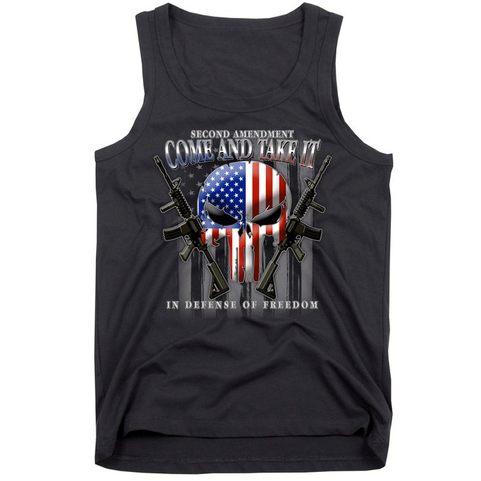 2nd Amendment Come And Take It In Defense Of Freedom Tank Top