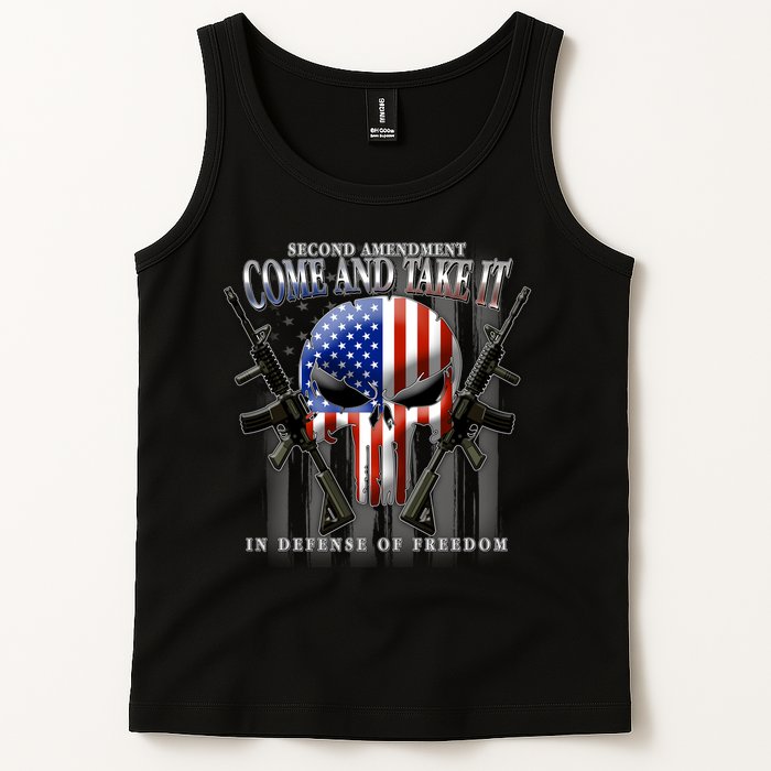 2nd Amendment Come And Take It In Defense Of Freedom Tank Top