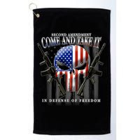 2nd Amendment Come And Take It In Defense Of Freedom Golf Towel
