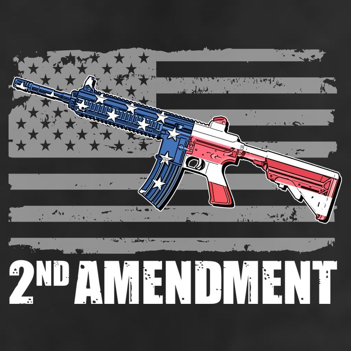 2nd Amendment Distressed American Flag 15oz Campfire Ceramic Mug