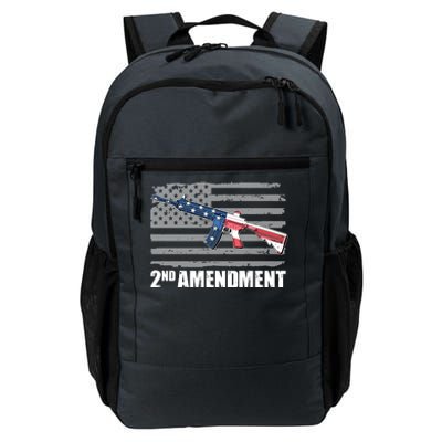 2nd Amendment Distressed American Flag Daily Commute Backpack