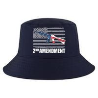 2nd Amendment Distressed American Flag Cool Comfort Performance Bucket Hat