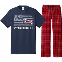 2nd Amendment Distressed American Flag Pajama Set