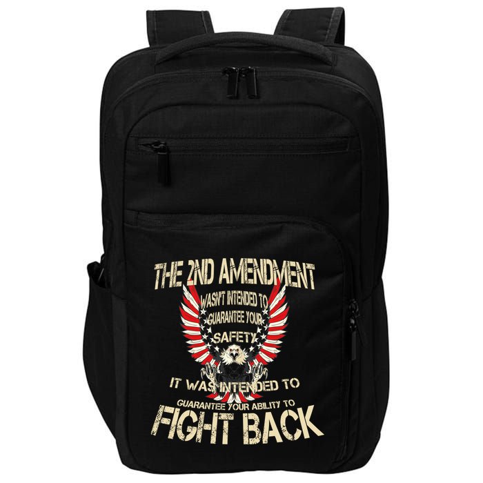 2nd Amendment Fight Back Impact Tech Backpack
