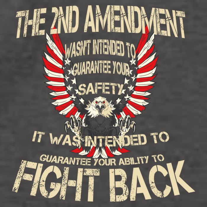 2nd Amendment Fight Back Vector Backpack