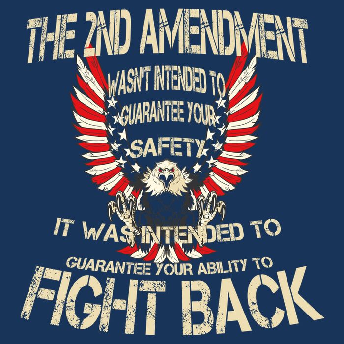 2nd Amendment Fight Back 7-Panel Snapback Hat