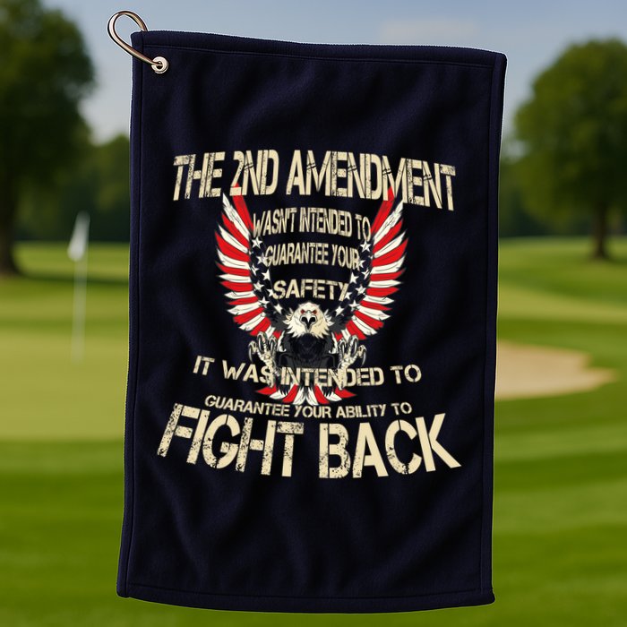 2nd Amendment Fight Back Golf Towel