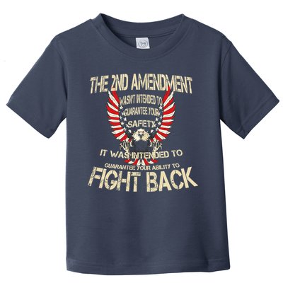 2nd Amendment Fight Back Toddler T-Shirt
