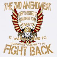 2nd Amendment Fight Back Garment-Dyed Sweatshirt