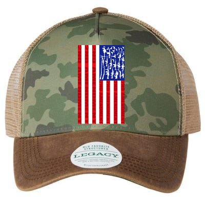 2nd Amendment Flag Legacy Tie Dye Trucker Hat
